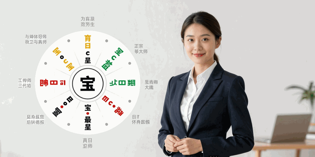 Bazi career guidance illustration