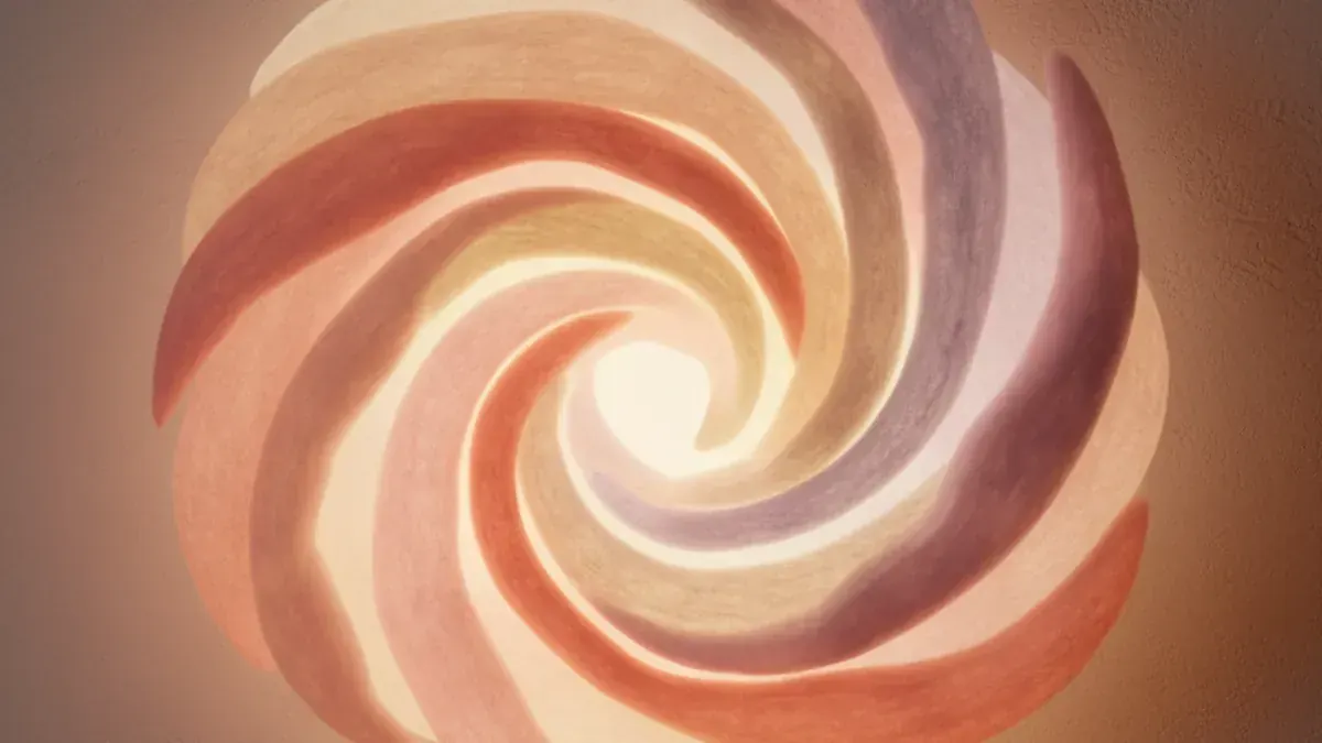 Fire emotional energy and steady action illustration