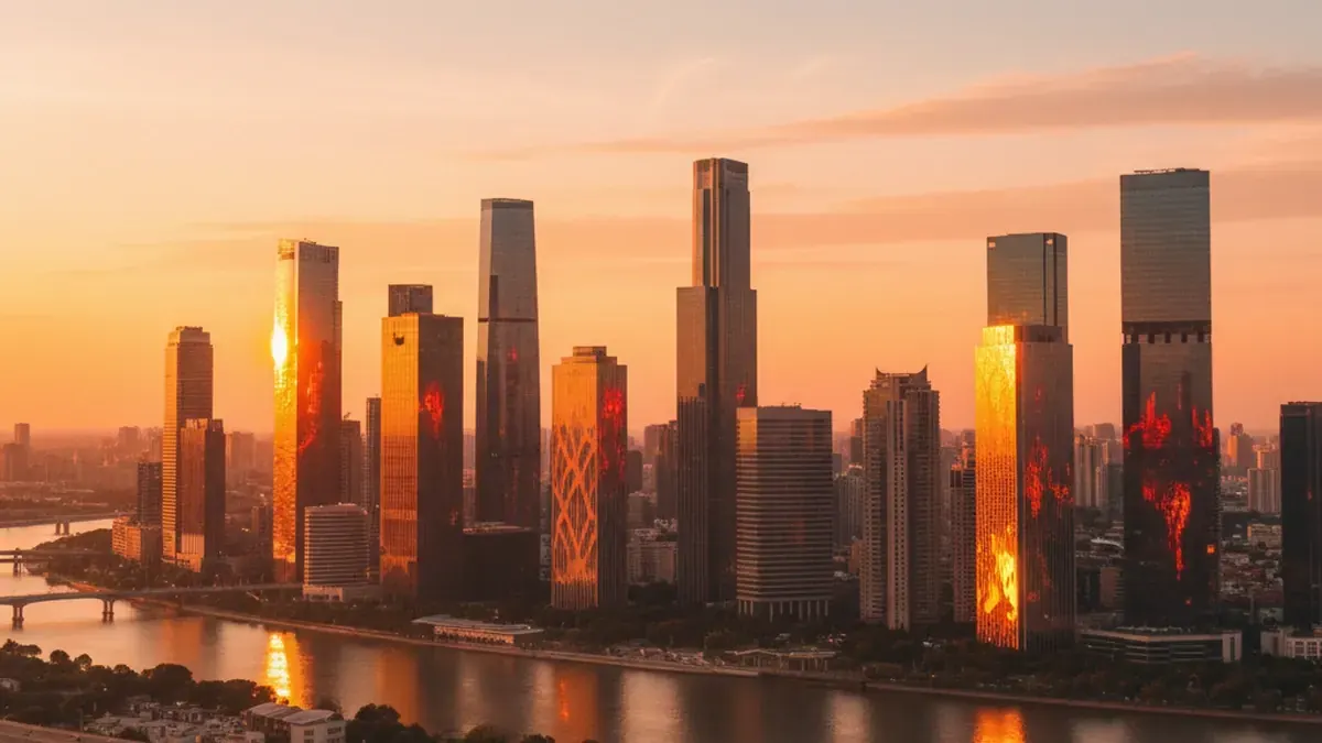 Fire and metal energy balance illustration